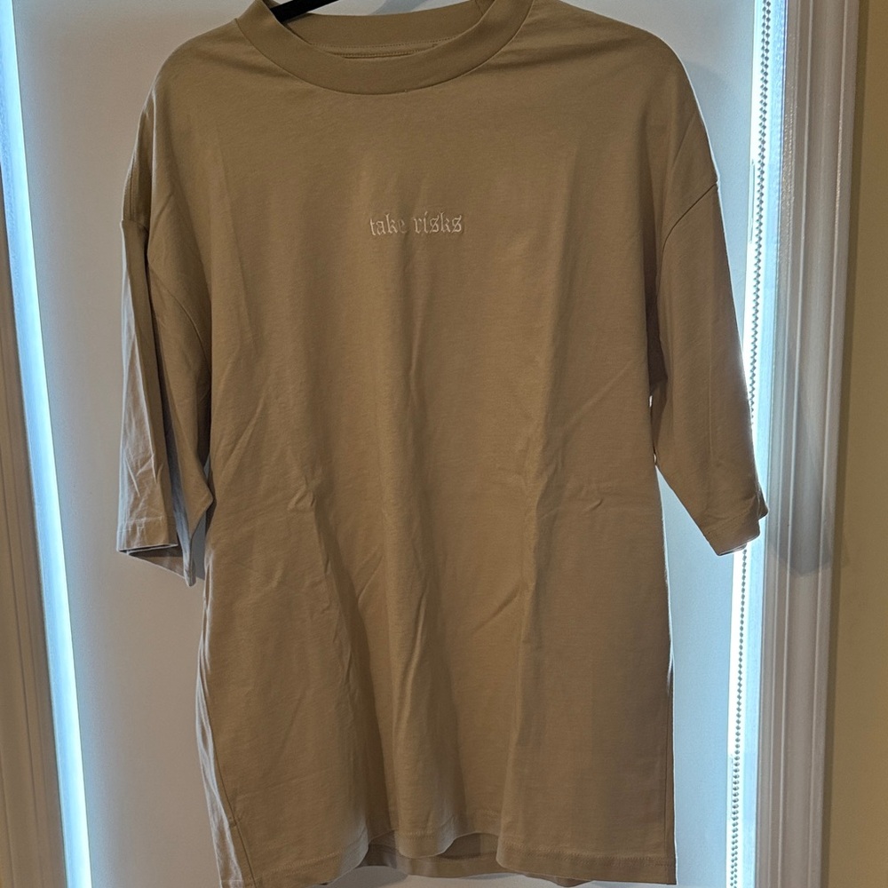 Renuar Beige Short Sleeve Tee